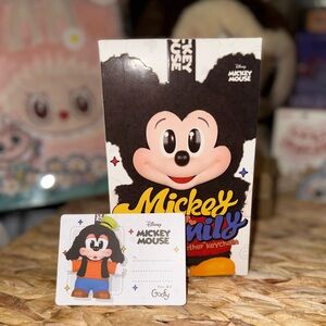 Disney Mickey Family Cute Together “Goofy” Keychain.